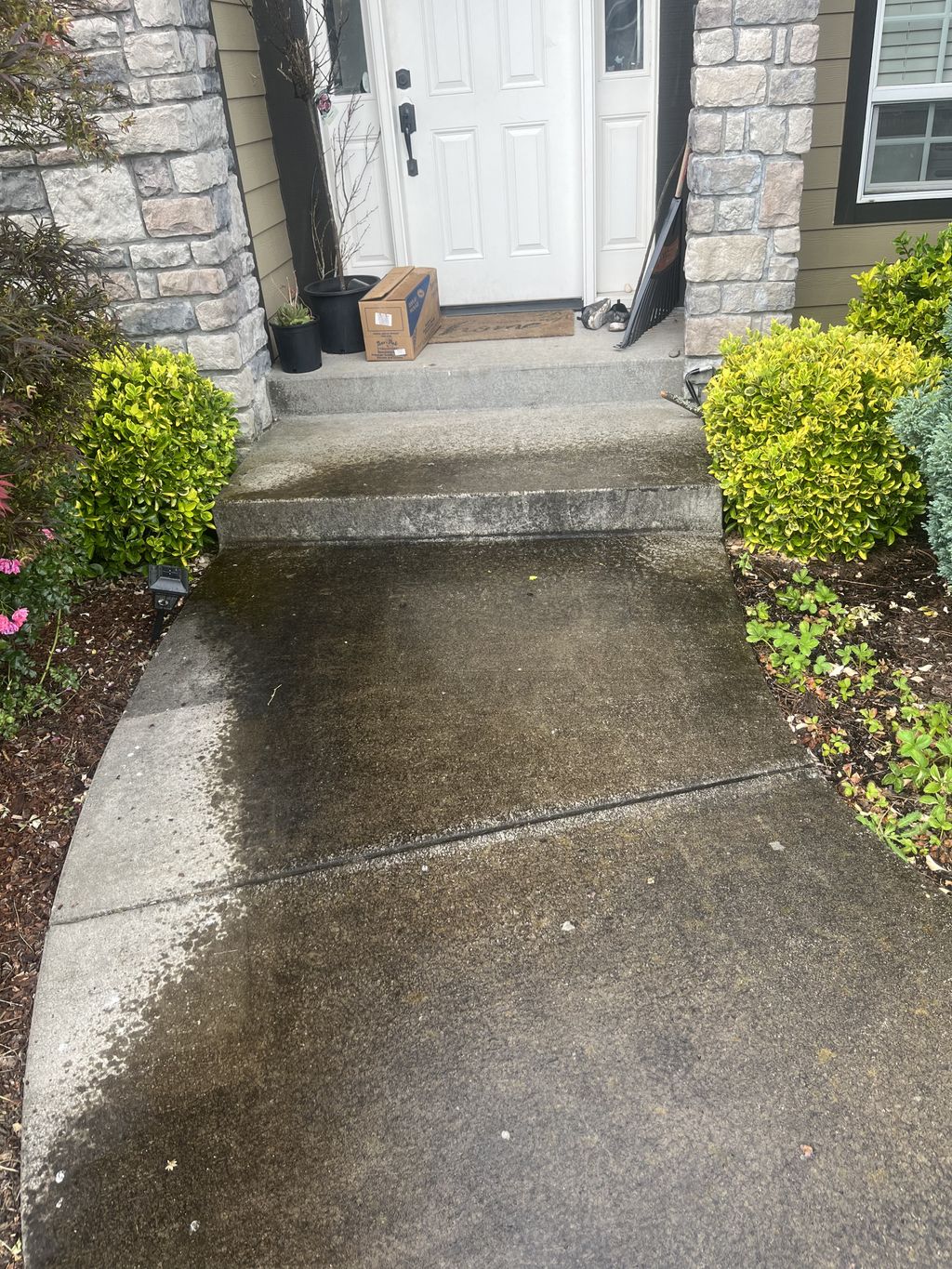 Before cleaning 