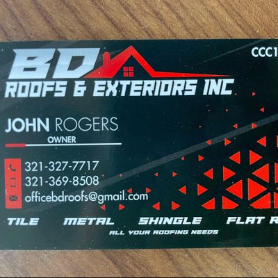 Avatar for BD Roofs & Exteriors