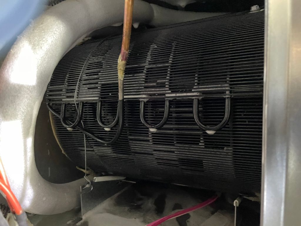 GE Monogram refrigerator maintenance, condenser co