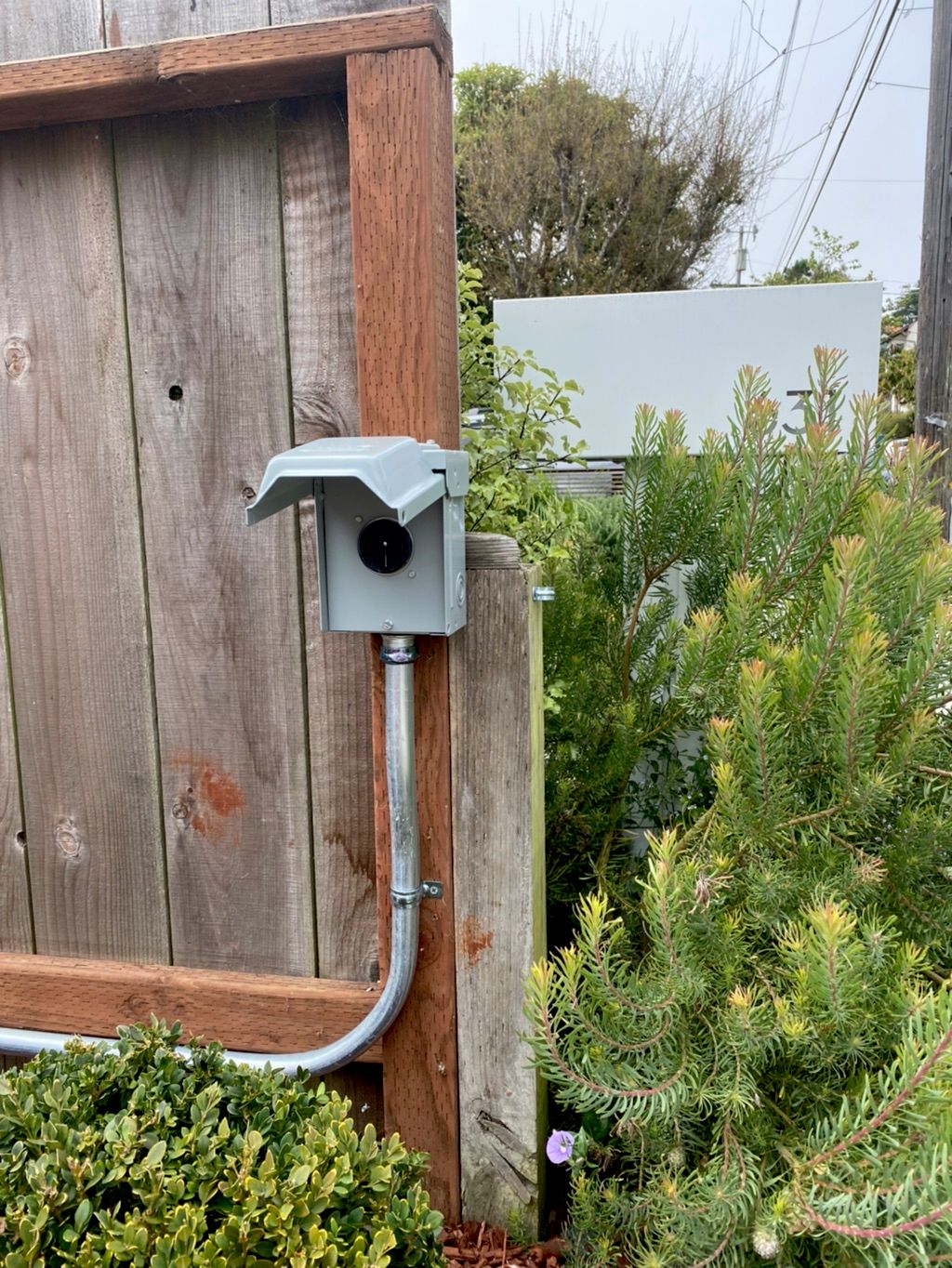 New NEMA 14/50 outlet for EV charger