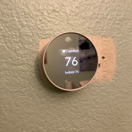 I contacted Essa about installing our new smart th