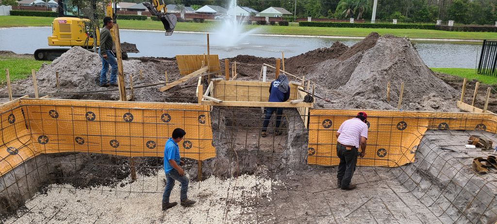 In-Ground Swimming Pool Construction