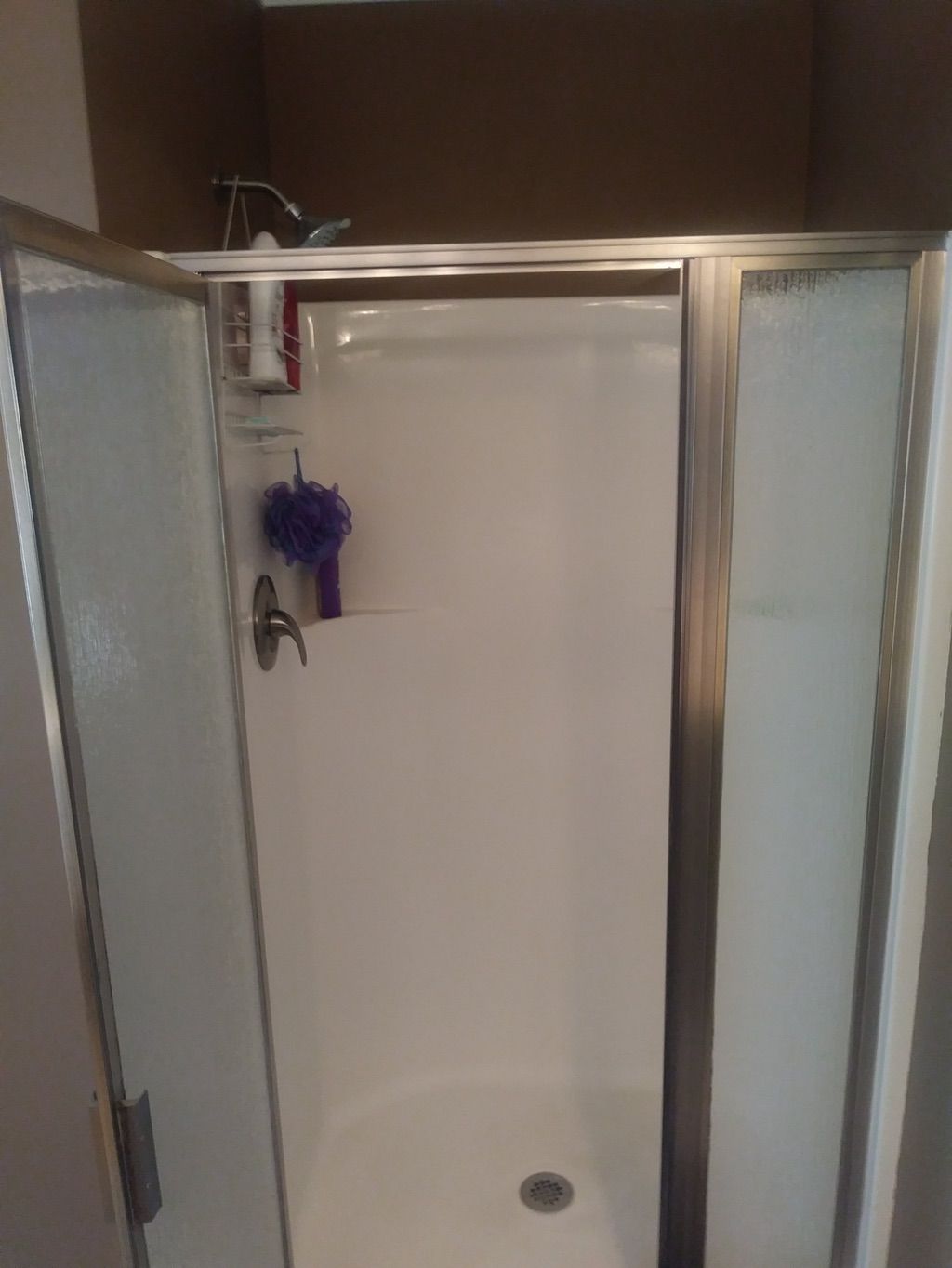Before- Customer wanted a new tile shower. 