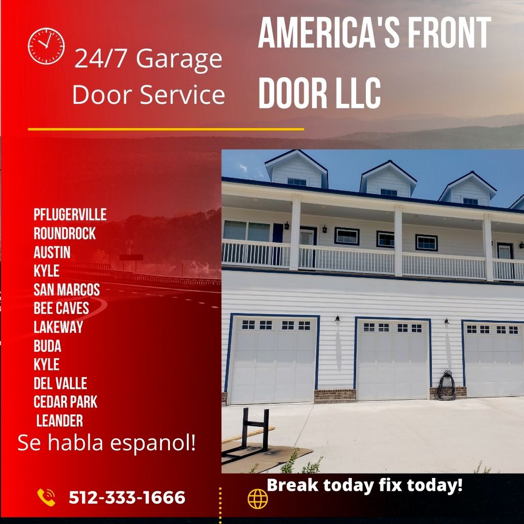 America's front door LLC -South Austin garage door