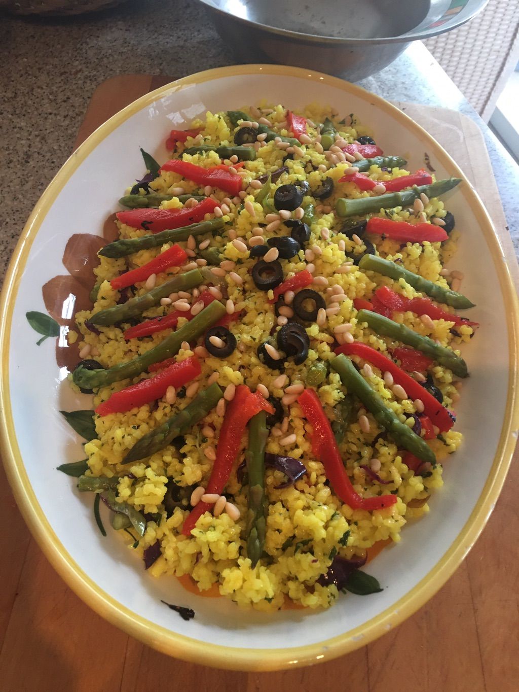 Saffron Rice Salad