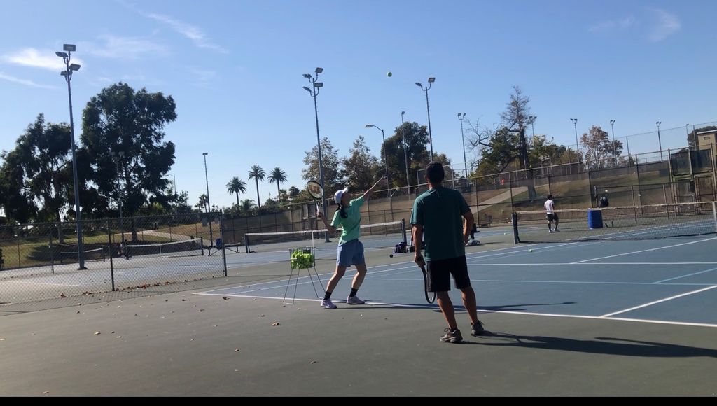 I had serve lesson with coach Todd! His lesson is 