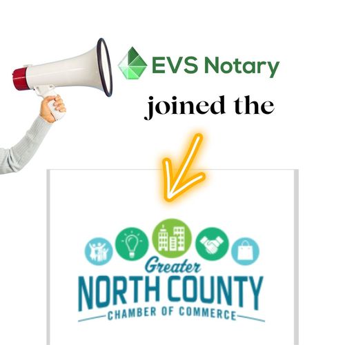 I am member of the Greater North County Chamber of