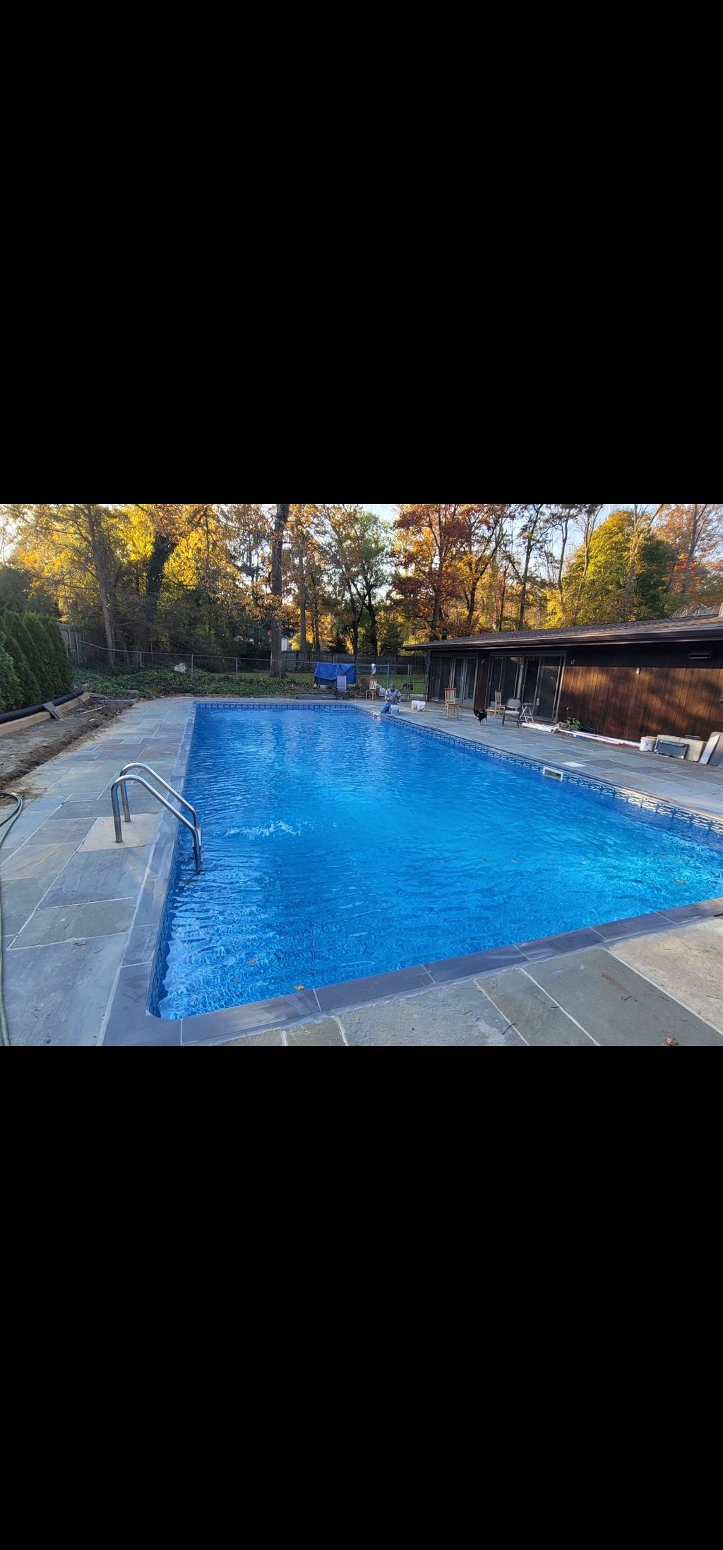 After pool area reno