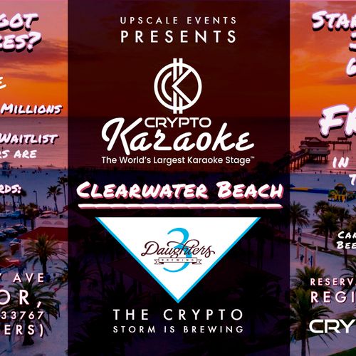 Crypto Karaoke does bars, restaurants, live events