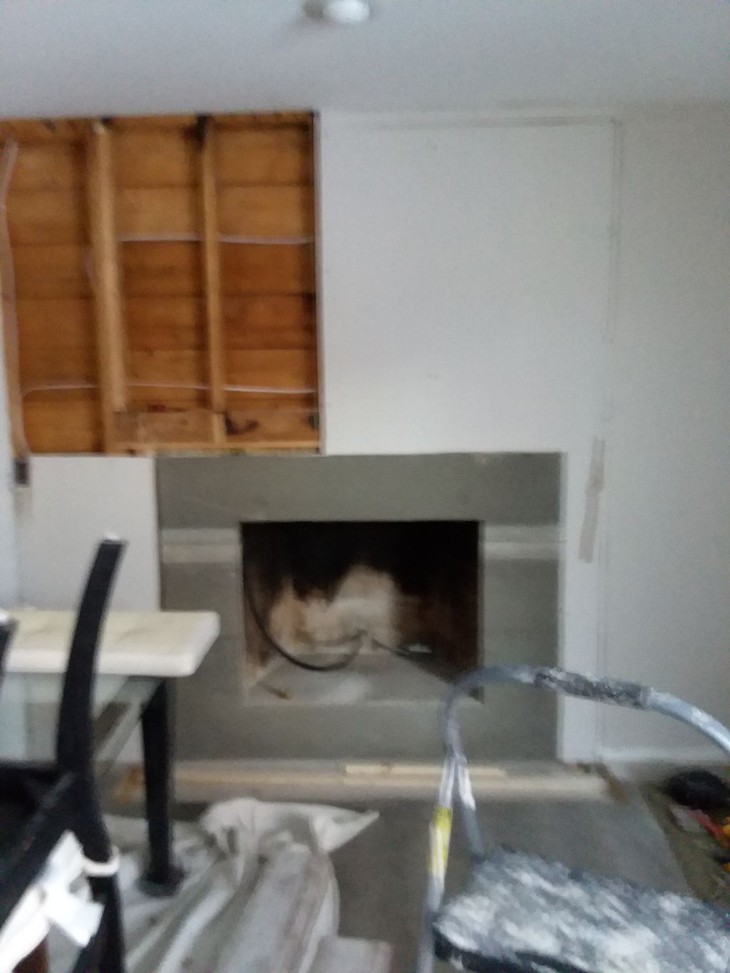 Project #2-Fireplace Remodel-Demo phase