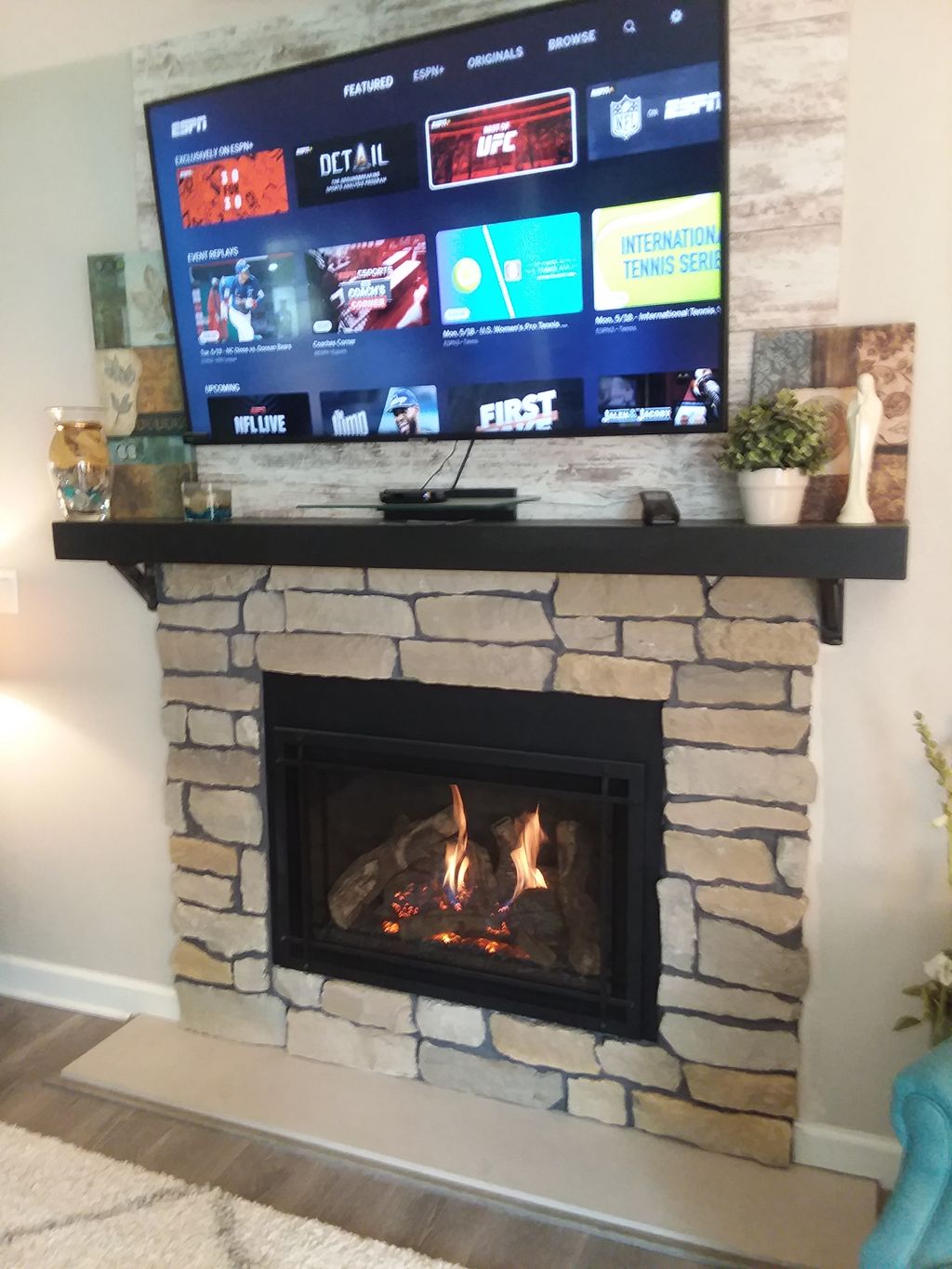 Project #2-Fireplace Remodel-All done!