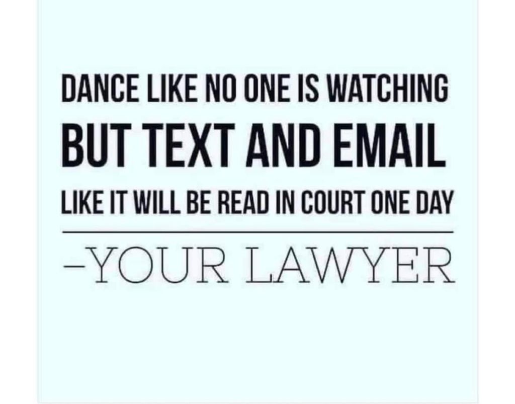 FREE LEGAL ADVICE. THANK ME LATER