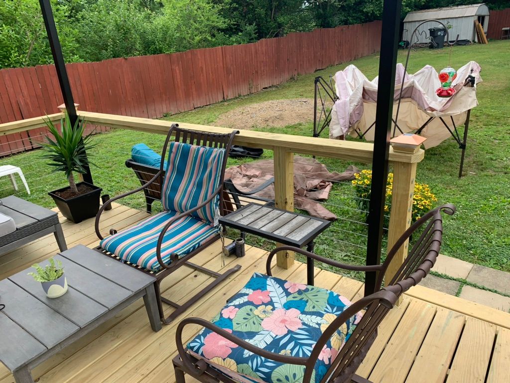 New deck