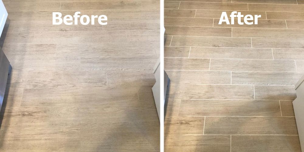 Tile Grout Color Sealing