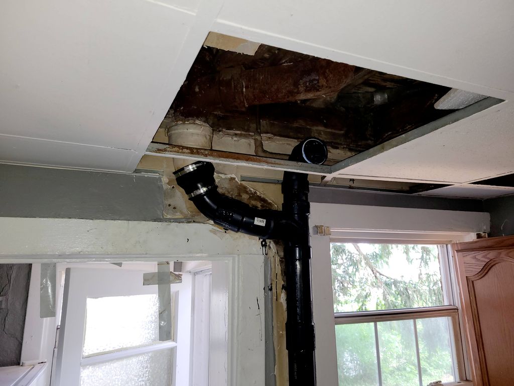 (After) Waste Line Repair