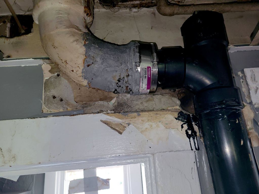 (Before) Leaking Waste Line