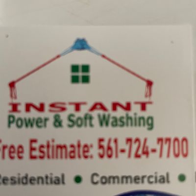 Avatar for INSTANT Power & Soft Washing