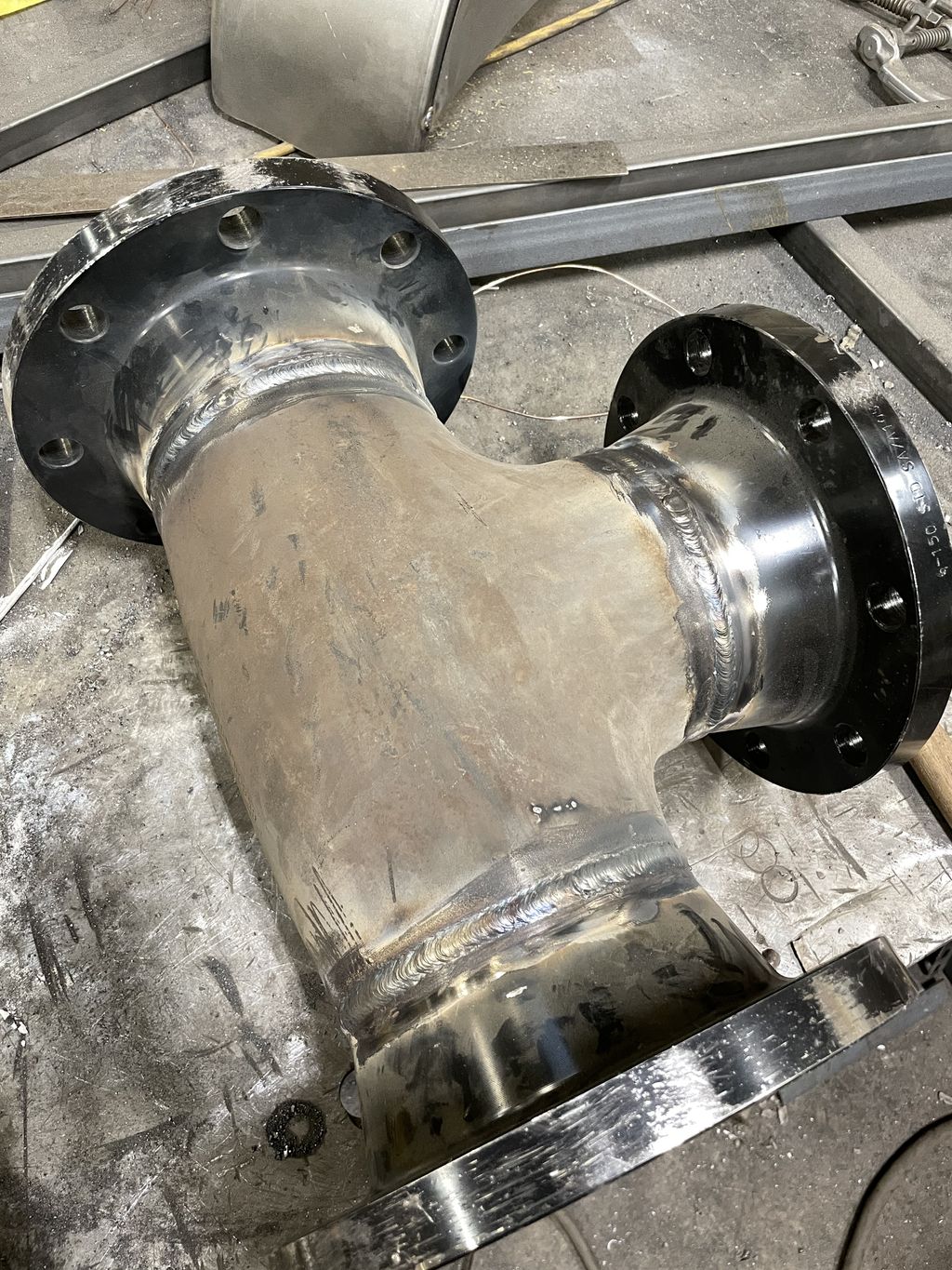 6" pipe welds