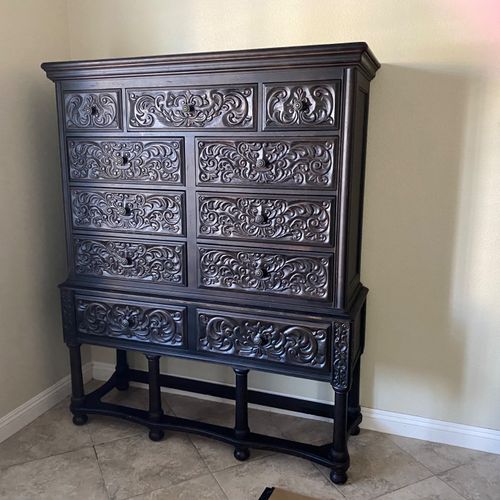 Moved this FB marketplace furniture from seller to