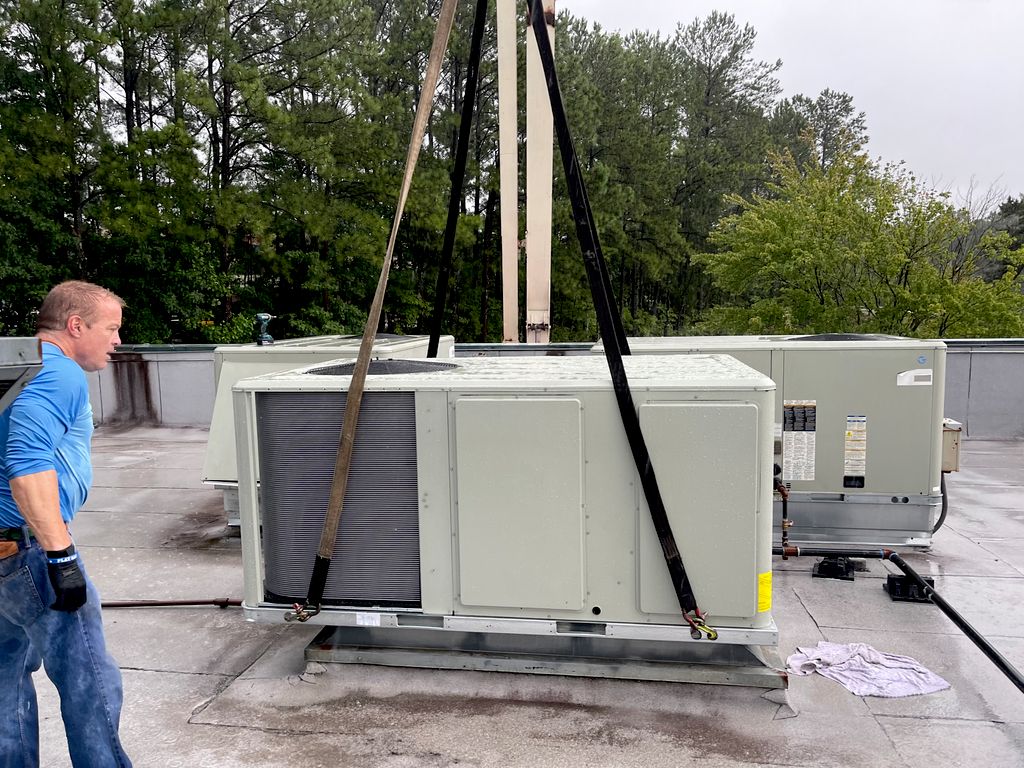 Commercial 6 ton intall