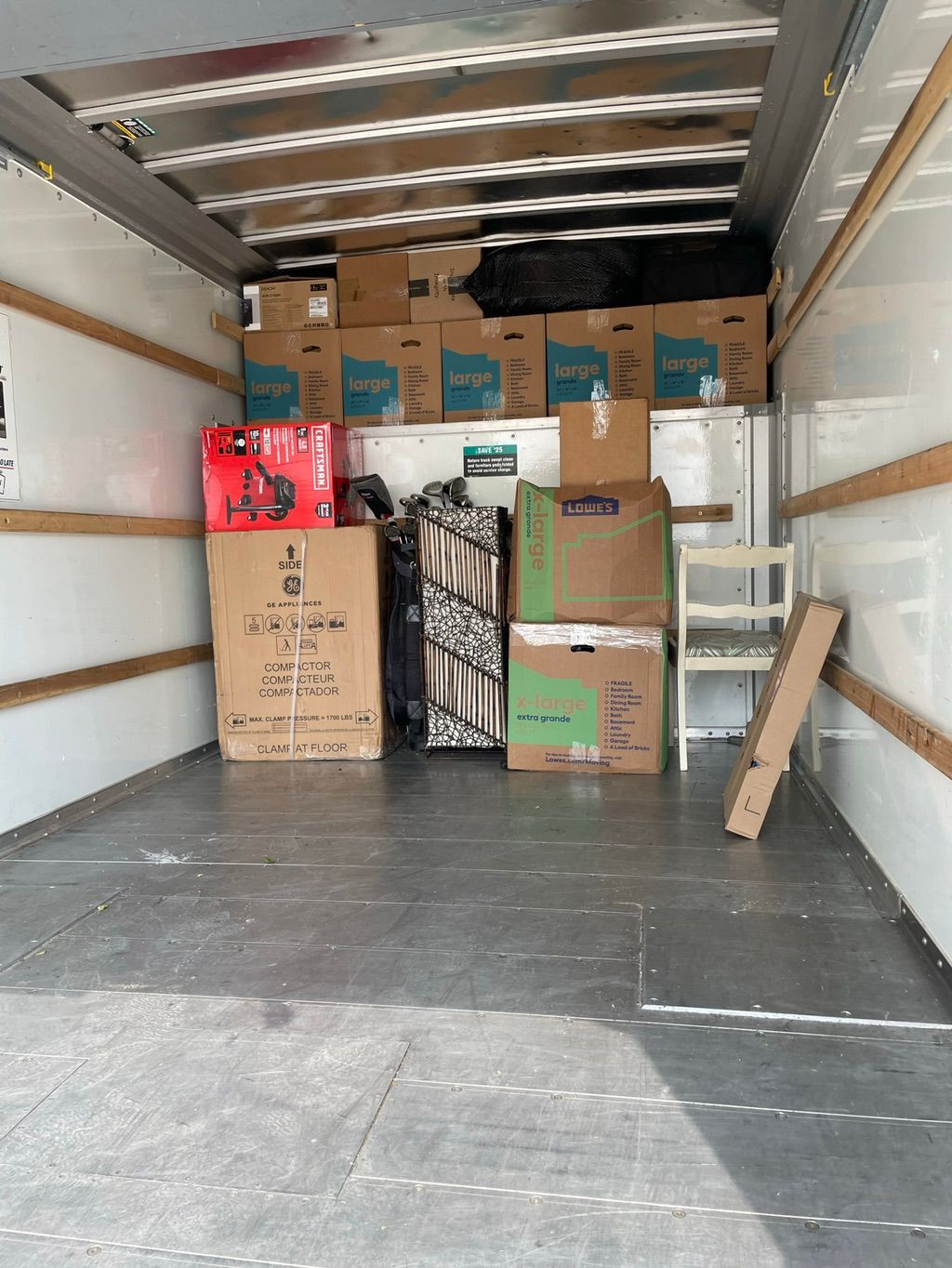 Getting this truck nice & stacked, here at Kratos 