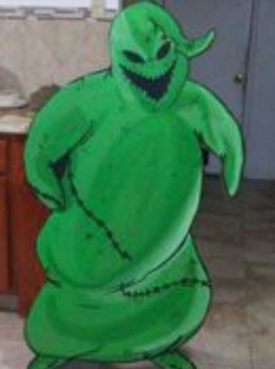 oogie boogie halloween decor cutout 5ft 80$