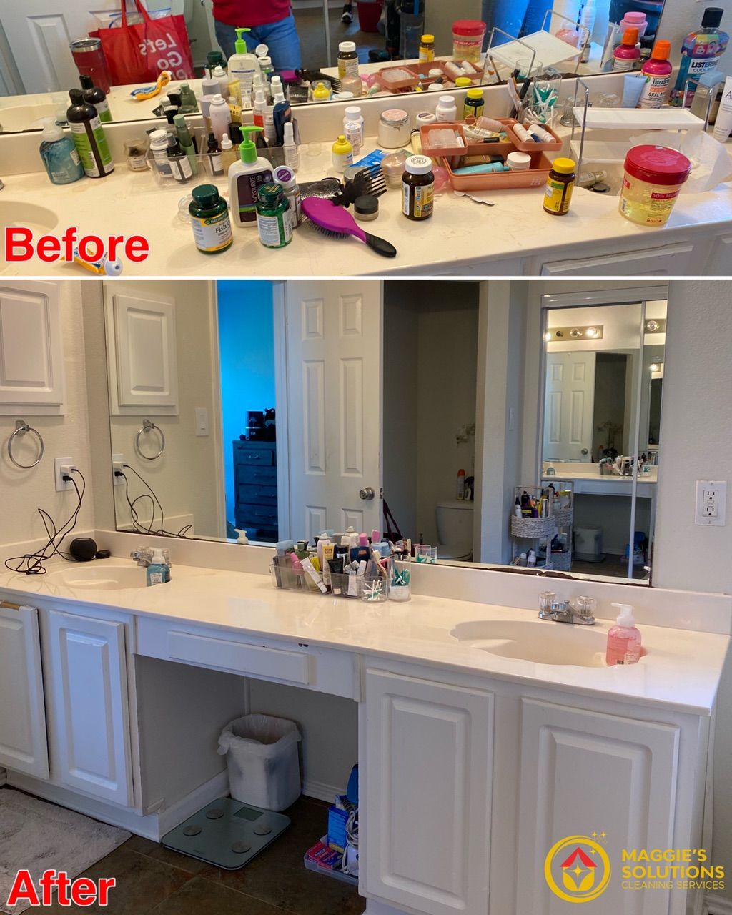 Bathroom cleaning 🧽 