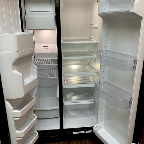 We offer fridge cleaning 🧼 