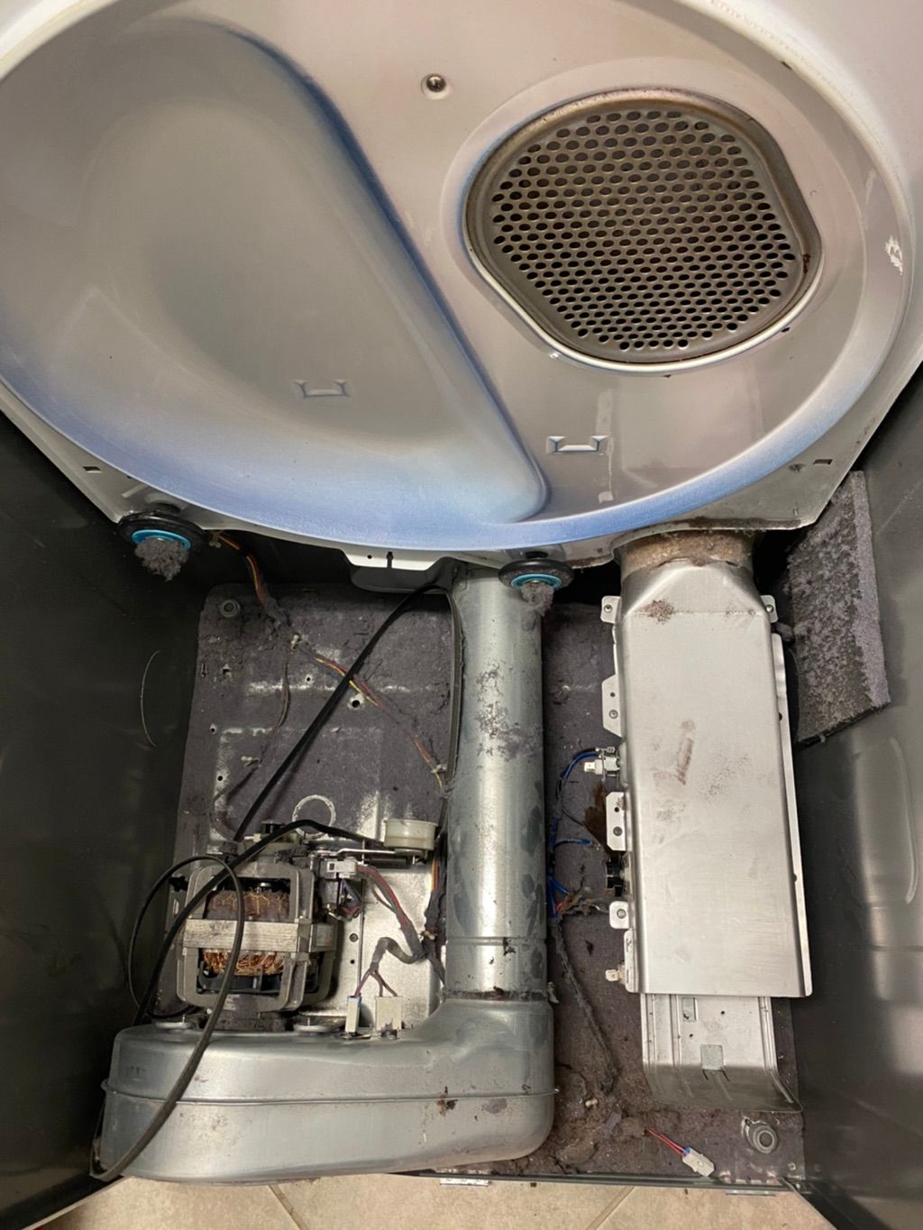 Before giving the dryer a cleaning along with some