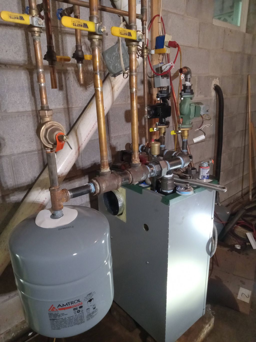 oil fired hydronic boiler install 2021