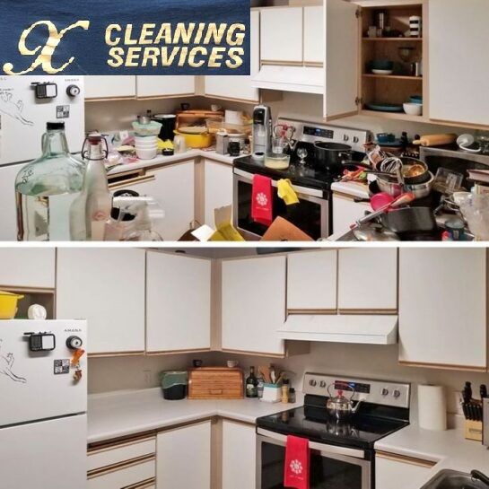 Clean kitchen.