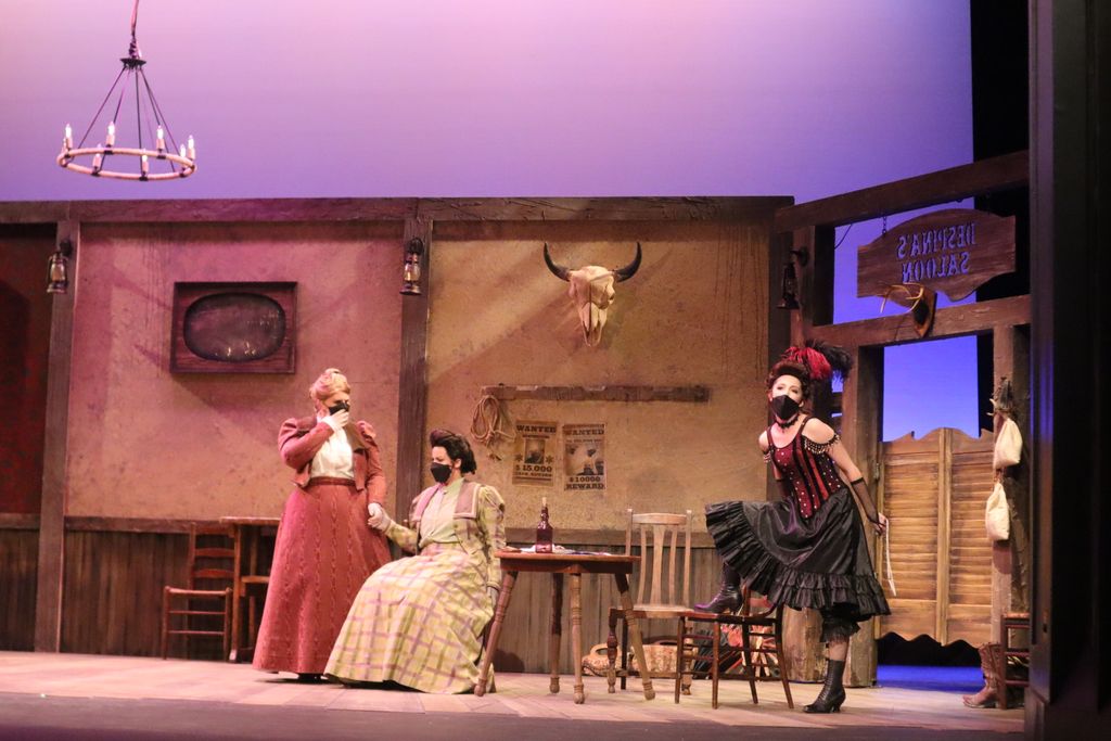 Hannah as Despina in the Turner-Fischer Center for