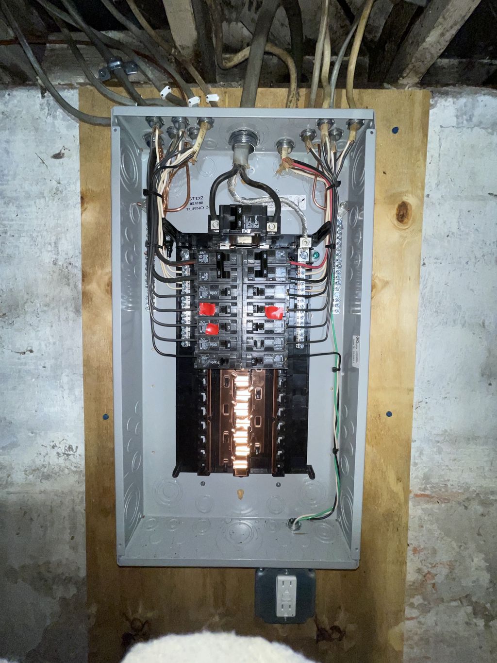 Circuit Breaker Panel or Fuse Box Installation