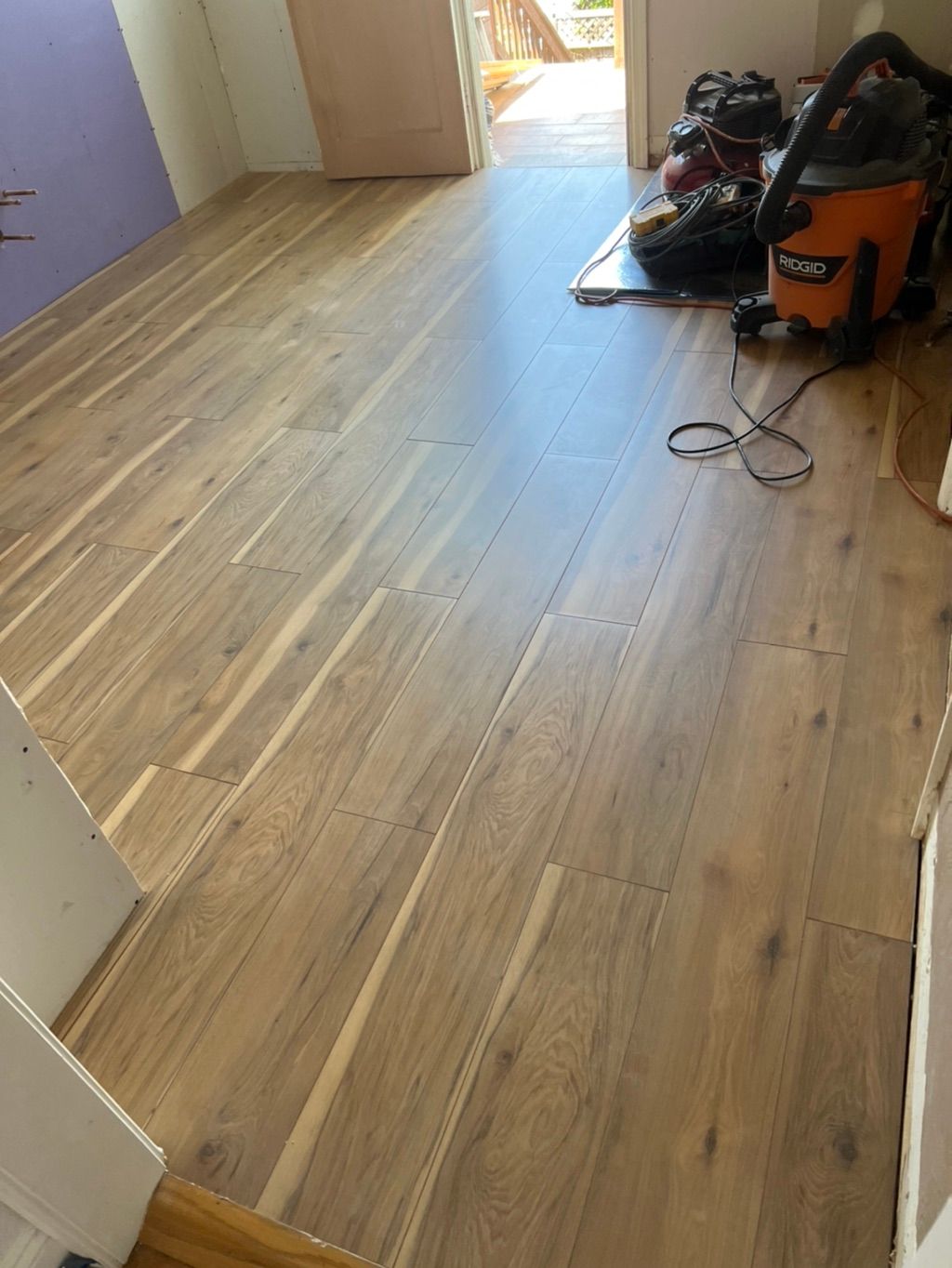 We do laminate flooring