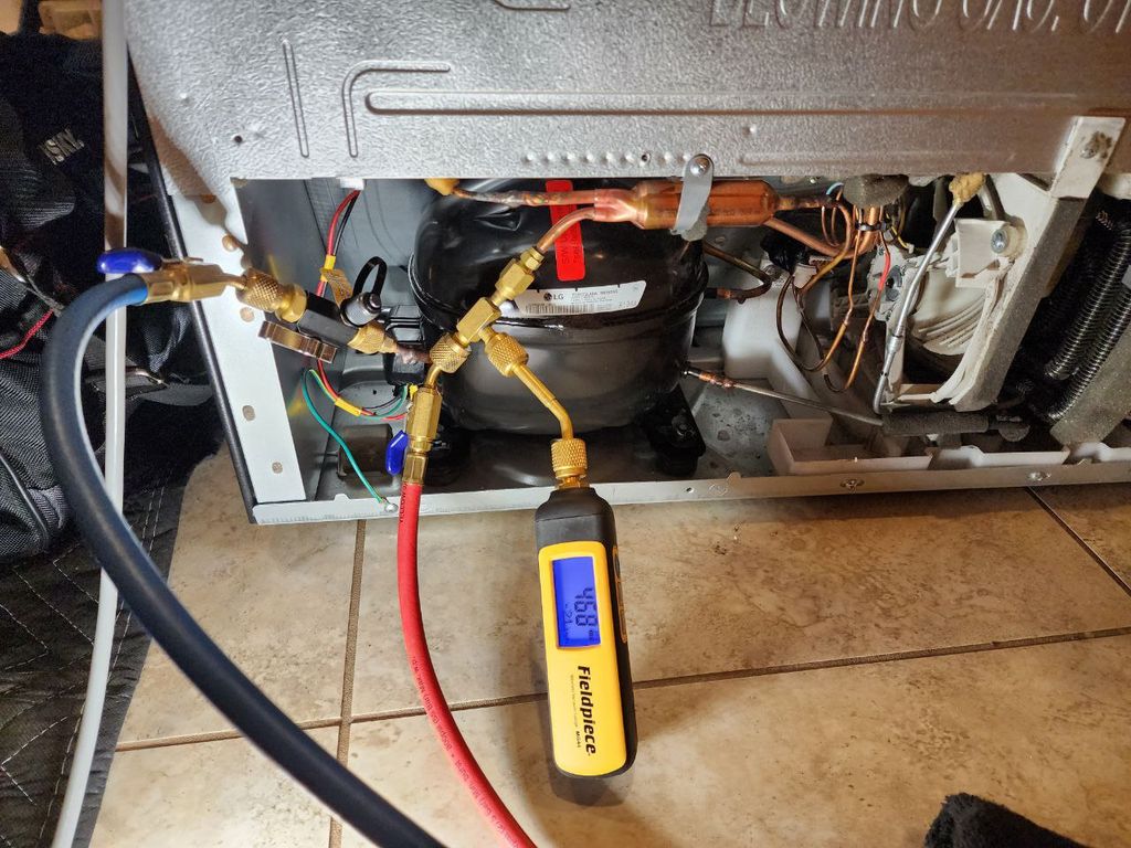 Vacuuming Sealed System - Fridge