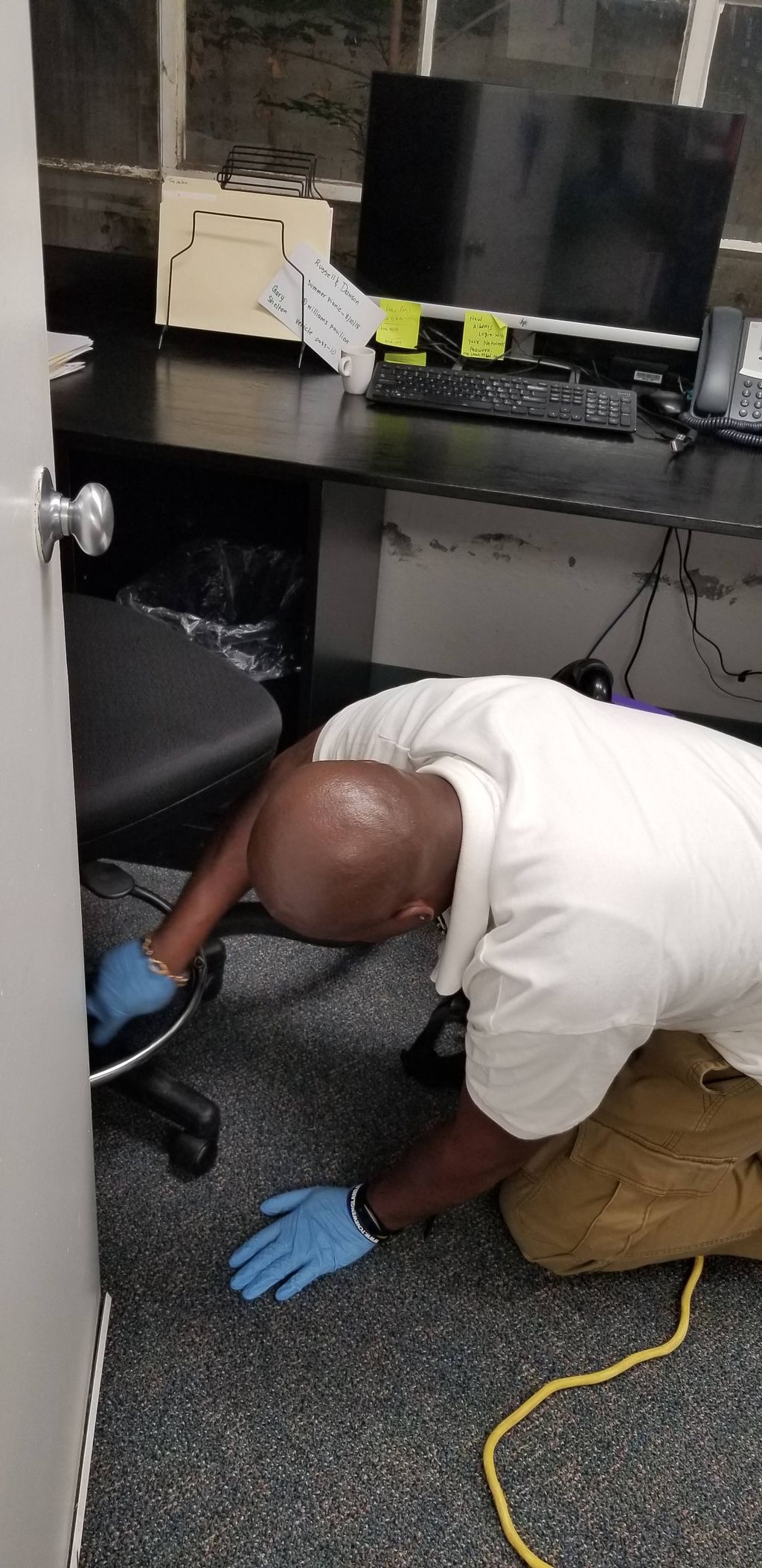 hard at work 