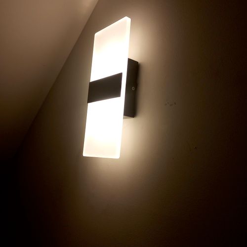 hall light fixture install 
