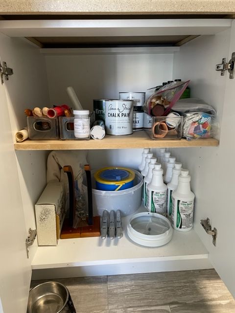 After: Storage cabinet #1