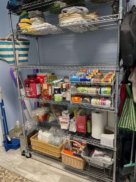After: Pantry storage