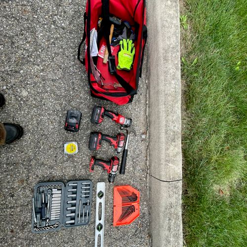 Some of the basic tools that I carry on all jobs. 