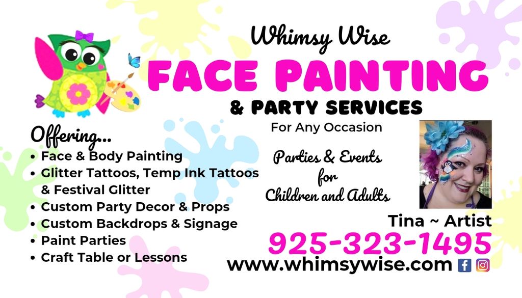 Glitter Tattoo MAIN MENU - More available