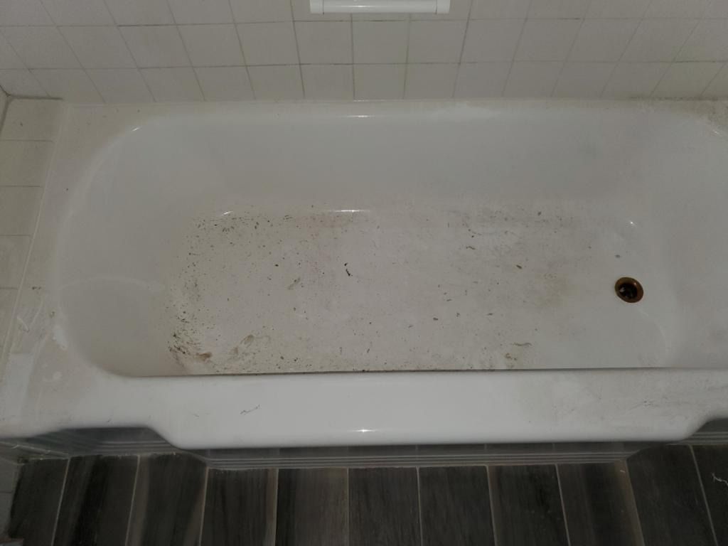 Before: Soap Scum and Grime