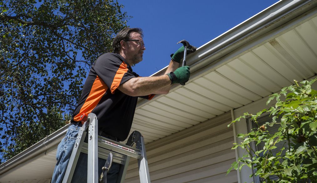 fixing gutters