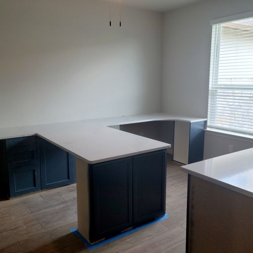 Received estimate on Monday and counter tops were 