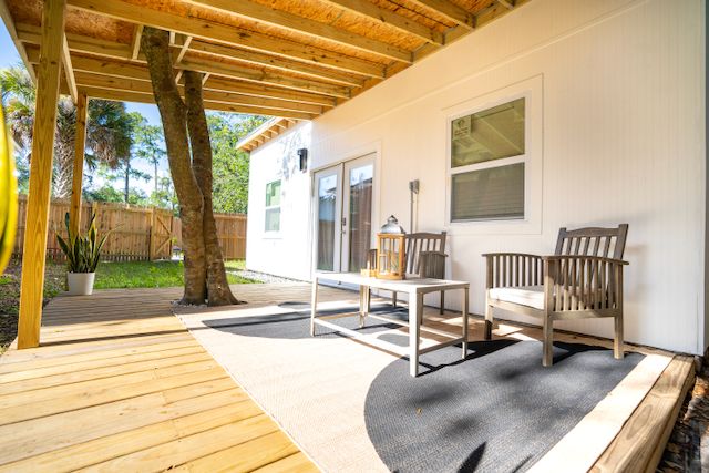 Deck and Roof
