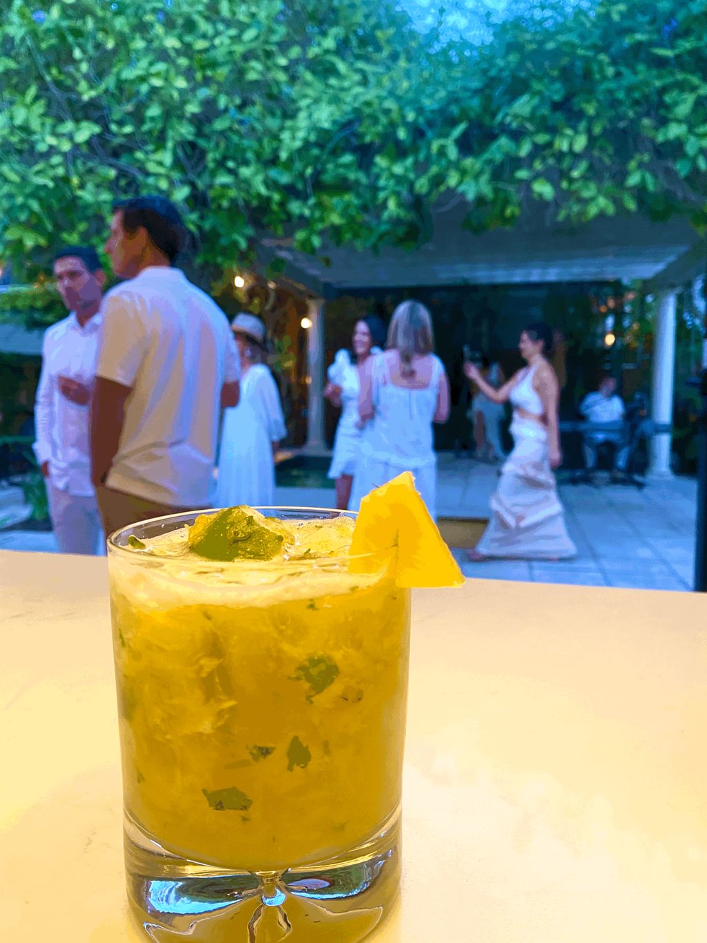 Pineapple Mint Caipirinha 