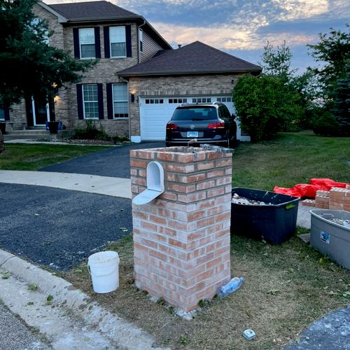 Brick mailbox came out nice! Message me directly t