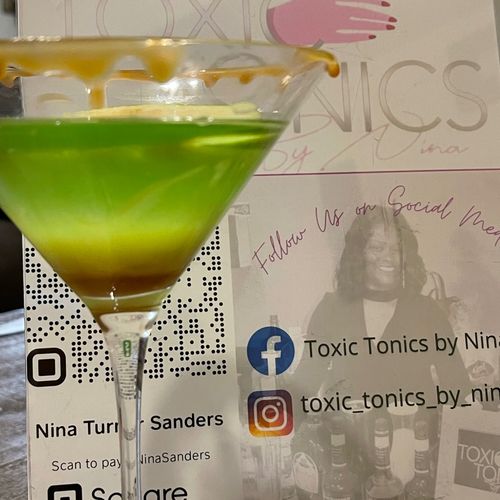 Toxic Tonics is the best bartender there is!  Her 