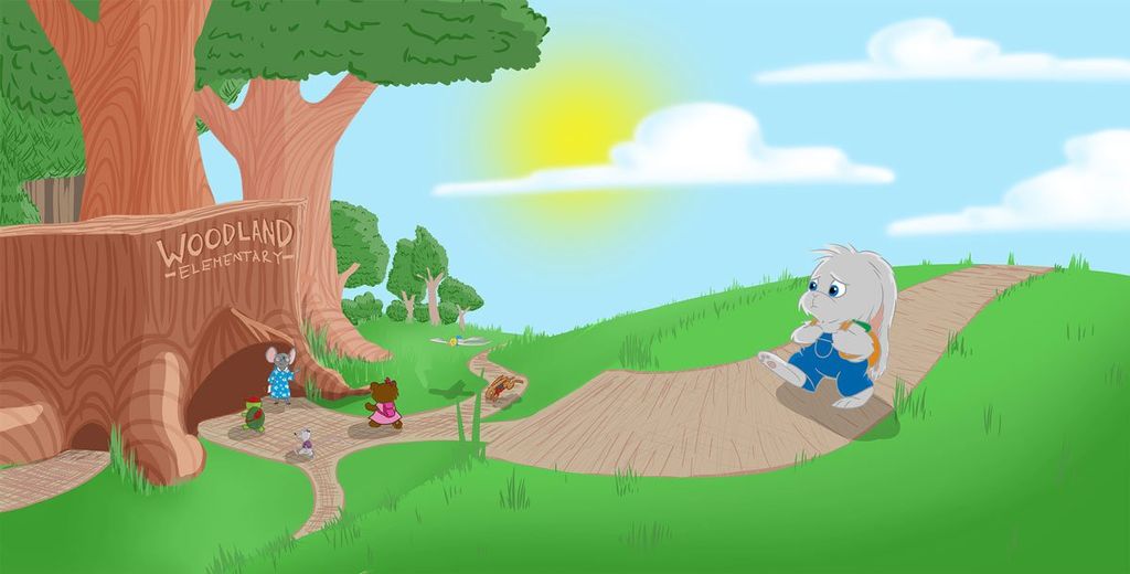 Double Page Illustration