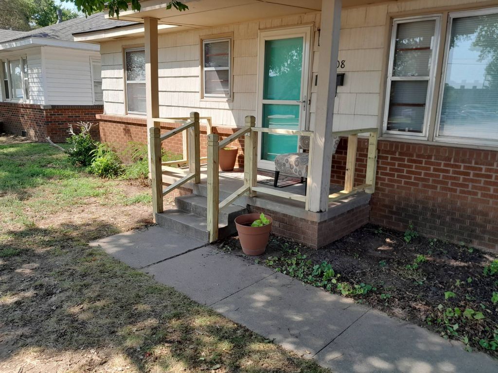 Repaired porch 